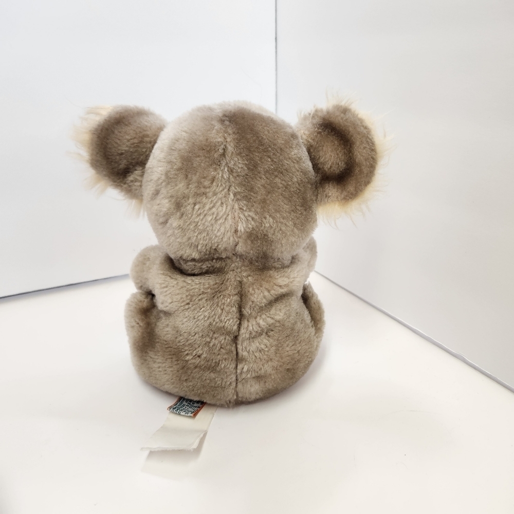 Smirking Koala Vintage Beanbag Plush Stuffed Animal 1970s 70s 7" Dakin 1… - Picture 4 of 8